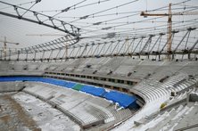 Budowa Stadionu Narodowego w Warszawie - 31.01.2011