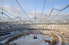 Budowa Stadionu Narodowego w Warszawie - 27.12.2010