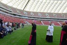 Poświęcenie kaplicy wielowyznaniowej na Stadionie Narodowym w Warszawie - 10.05.2012