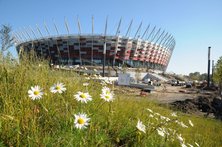 Budowa Stadionu Narodowego w Warszawie - 17.10.2011