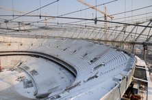 Budowa Stadionu Narodowego w Warszawie - 24.02.2011