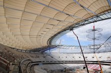 Budowa Stadionu Narodowego w Warszawie - 16.05.2011