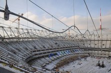 Budowa Stadionu Narodowego w Warszawie - 27.12.2010