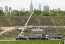 Początki budowy stołecznej areny w miejscu Stadionu Dziesięciolecia - maj 2008 roku (fot. Jerzy Kośnik/PGE Narodowy)