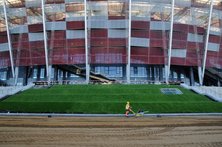 Budowa Stadionu Narodowego w Warszawie - 17.10.2011