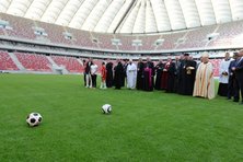 Poświęcenie kaplicy wielowyznaniowej na Stadionie Narodowym w Warszawie - 10.05.2012