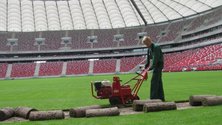 Wymiana murawy na Stadionie Narodowym w Warszawie - 15.05.2012