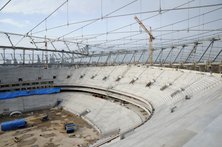 Budowa Stadionu Narodowego w Warszawie - 07.02.2011
