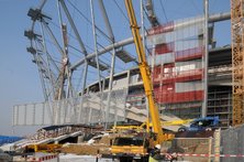 Budowa Stadionu Narodowego w Warszawie - 24.02.2011